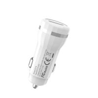 Автомобильное ЗУ Hoco Z27A Staunch Single QC3.0 18W White