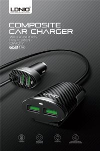 Автомобильное ЗУ LDNIO C502 Black