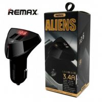 Автомобильное ЗУ Remax RC-C208 Led 2 USB 3.4A Black
