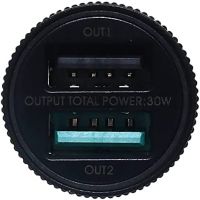 Автомобильное ЗУ Remax RCC-221 Retour 3.0A 2USB Quick Charge black