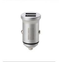 Автомобильное ЗУ Remax RCC-222 Alloy III 4.8A 2USB silver