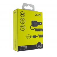 Автомобильное ЗУ Budi M8J066L 2.4A 1USB / Lightning