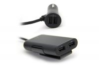 Автомобильное ЗУ Budi M8J068 7.2A 4USB / Lightning