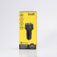 Автомобильное ЗУ Budi M8J076 4.8A 2USB QC3.0