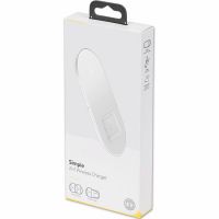 Беспроводное ЗУ Baseus Simple 2in1 (WXJK-02) White (Phone + Pods)