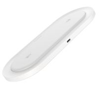 Беспроводное ЗУ Borofone BQ7 2 устройства по 10W White