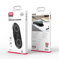 Беспроводное ЗУ XO WX025 20W 2 in 1 Black