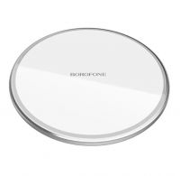 Беспроводное зарядное устройство Borofone BQ3 Pro 15W серебристое