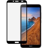 Защитное стекло Full screen PowerPlant для Xiaomi Redmi 7A, Black