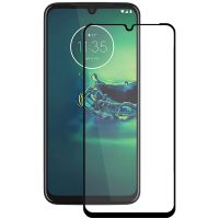 Защитное стекло Full screen PowerPlant для Motorola Moto G8 Plus, Black