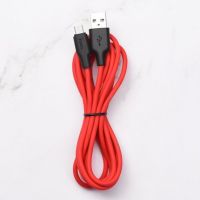 Кабель Hoco X21 Plus USB to MicroUSB 2m черно-красный