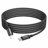 Кабель Hoco X91 USB to MicroUSB 3m черный