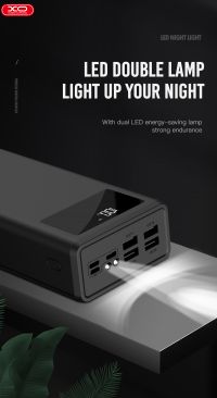 Повербанк XO PR125 Digital Display 50000 mAh