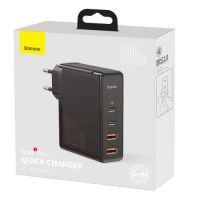 Сетевое Зарядное Устройство Baseus GaN2 Pro Quick Charger 2C+2U 100W CCGAN2P-L Чёрный, 01