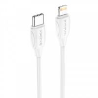 USB Borofone BX19 Type-C to Lightning 20W 2m Белый