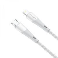 USB Borofone BX60 Superior PD20W Type C to Lightning Белый