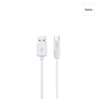 USB Cable Hoco X1 Rapid Type-C 2.1A  White 1m
