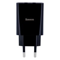 Зарядное устройство Baseus 2 USB 10.5W 2A CCFS-R Black
