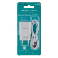 Зарядное устройство Borofone BA20A Lightning 1USB 2.1A White