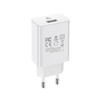 Зарядное устройство Borofone BA21A QC 3.0 18W White