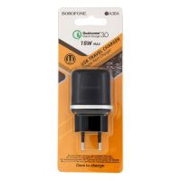 Зарядное устройство Borofone BA36A QC3.0 Black
