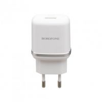 Зарядное устройство Borofone BA36A Type-C QC3.0 White