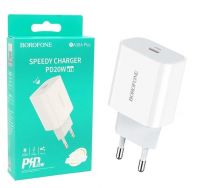 Зарядное устройство Borofone BA38A PD20W QC18W 3A White
