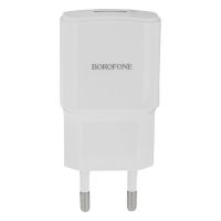 Зарядное устройство Borofone BA48A Lightning 2,1A White