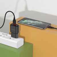 Зарядное устройство Borofone BA48A Micro 2.1A Black