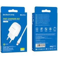 Зарядное устройство Borofone BA49A Type-C 2,1A White