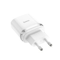 Зарядное устройство Hoco C12Q QC 3.0 18W + Micro Cable  White