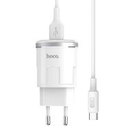 Зарядное устройство Hoco C37A Type-C White