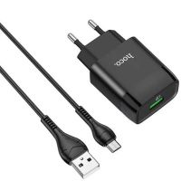 Зарядное устройство Hoco C72A Micro 2.1A Black