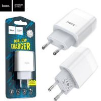 Зарядное устройство Hoco C73A 2USB 2.4A White