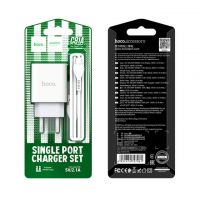 Зарядное устройство Hoco C81A Type-C 2.1A White