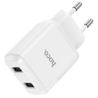 Зарядное устройство Hoco N7 (2USB/ 2.1A) + Cable Micro USB White