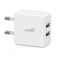 Зарядное устройство LDNIO DL-AC200 2.1A 2USB / Lightning