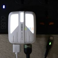 Зарядное устройство Moxom MX-HC33 LED 2.4A 2USB + Cable microUSB White