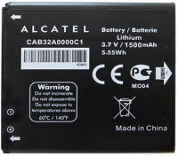 Батарея для Alcatel OT916 (CAB32A0000C1, CAB32A0000C2) /Original PRC/ 12 мес. гарантии