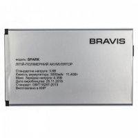 Батарея для Bravis Spark /Original PRC/ 12 мес. гарантии Батарея для Bravis Spark /Original PRC/ 12 мес. гарантии