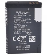 Батарея BL-5C для Nokia /Original PRC/ 12 мес. гарантии
