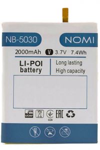 Батарея для Nomi NB-5030 i5030 Evo X /Original PRC/ 12 мес. гарантии Батарея для Nomi NB-5030 i5030 Evo X /Original PRC/ 12 мес. гарантии