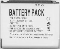 Батарея PowerPlant Samsung S5230, B5210, U700, L810, S7520 и др. (AB603443CE) 1000 mAh