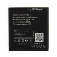Батарея для Sigma Comfort 50 Menol / Comfort 50 Shell /Original/ 12 мес. гарантии Батарея для Sigma Comfort 50 Menol / Comfort 50 Shell /Original/ 12 мес. гарантии