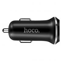 Автомобильное ЗУ Hoco Z1 2USB Black (2.1A)