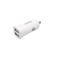 Автомобильное ЗУ Hoco Z12 2USB White (2.4A)