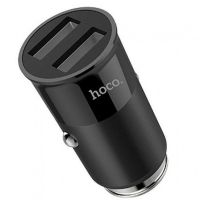 Автомобильное ЗУ Hoco Z17A 2USB Black (3.1A)