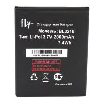 Батарея для Fly BL3216 (IQ4414 Evo Tech 3) /Original PRC/ 12 мес. гарантии