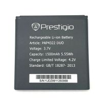 Батарея для Prestigio PAP4044, PAP4322 /Original PRC/ 12 мес. гарантии, 1500 mAh