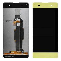 Дисплей (LCD) Sony F3111 Xperia XA/ F3112/ F3113/ F3115/ F3116 с сенсором золотой оригинал
